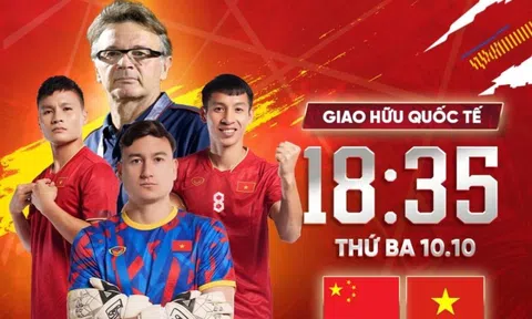 Trực tiếp bóng đá ĐT Việt Nam vs Trung Quốc - FIFA Days: HLV Troussier nối dài chuỗi thắng?
