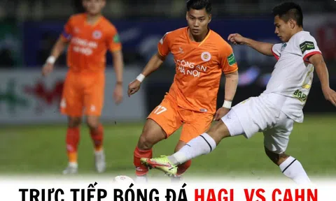 Trực tiếp bóng đá HAGL vs CAHN - Vòng 2 V.League 2023/24: Trụ cột ĐT Việt Nam ghi điểm?