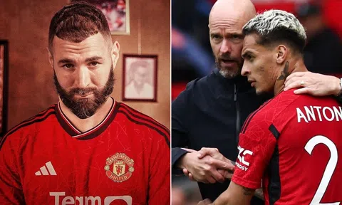 Tin MU hôm nay 25/1: Đã xong vụ Antony rời Man Utd; MU lật kèo Benzema vào phút chót