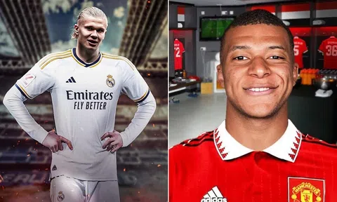 Tin chuyển nhượng sáng 5/2: Đã xong vụ Mbappe tới Man Utd; Haaland cập bến Real Madrid?