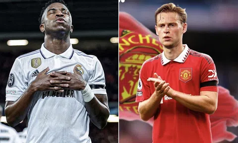 Tin chuyển nhượng sáng 13/2: Xong vụ Man United chiêu mộ Vinicius; De Jong cập bến MU?