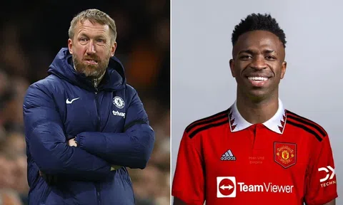 Tin MU hôm nay 7/4: Xong vụ Vinicius cập bến Man Utd; MU đạt thỏa thuận với Graham Potter