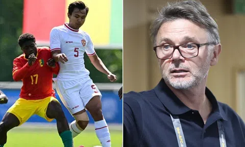 HLV Troussier 'phản bội' ĐT Việt Nam, công khai cổ vũ Indonesia?