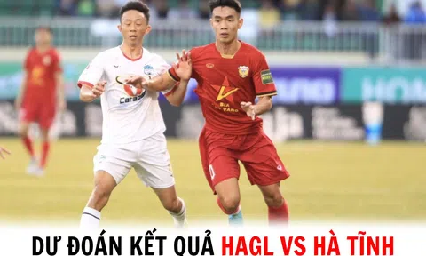 Dự đoán kết quả HAGL vs Hà Tĩnh - Vòng 20 V.League 2023/24: Bùi Tiến Dũng xuất thần, HAGL đại thắng?