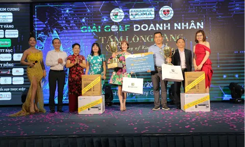 “Giải Golf Doanh nhân Tấm lòng Vàng 2023” hoàn thành sứ mệnh của mình.