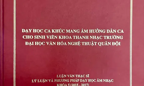 Khai thác yếu tố kỹ thuật thanh nhạc trong giảng dạy và biểu diễn các ca khúc mang âm hưởng dân ca