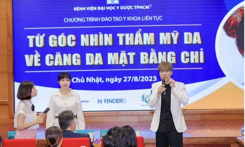 TS.BS. Hong Gi-Woong: Chuyên gia thẩm mỹ thế giới diễn thuyết về Ứng dụng chỉ N-FIX trong trẻ hóa tầng mặt giữa và dưới