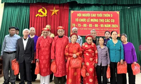 Nét đẹp lễ mừng thọ ngày Xuân tại Làng So - làng Việt cổ ở Xứ Đoài ngàn năm văn hiến