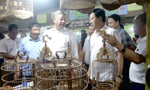 Khai mạc Hội chợ sản phẩm làng nghề và nông sản thực phẩm an toàn trên địa bàn thành phố Hà Nội năm 2024 tại huyện Thanh Oai