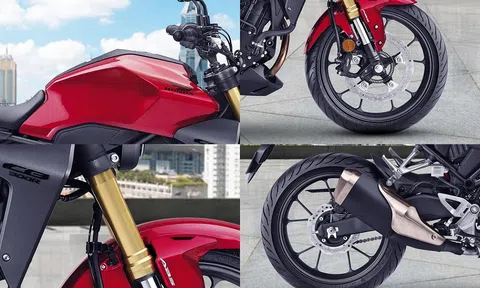 Honda ra mắt xe côn tay 300 phân khối: Giá rẻ ngang Honda SH 125i, thiết kế siêu hầm hố