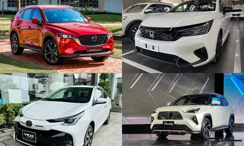 7 mẫu ô tô ‘hot’ vừa ra mắt đã giảm giá tại Việt Nam: Mazda CX-5 rẻ nhất phân khúc, Yaris Cross nhận ưu đãi sâu