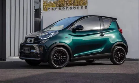 Cận cảnh mẫu xe điện độc đáo giá chỉ 253 triệu đồng vừa ra mắt: Trang bị như xe sang, giá xe ‘cỏ’