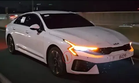 Lộ ảnh thực tế KIA K5 giá 507 triệu đồng, thiết kế ‘lột xác’ khiến fan Toyota Camry phải ‘ngoái nhìn’