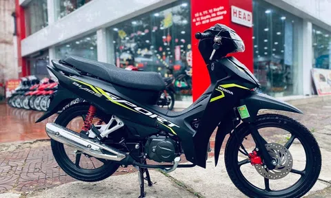 Cận cảnh Honda Blade 2023 màu siêu đẹp tại đại lý: Giá bán dưới đề xuất, rẻ hơn Wave Alpha