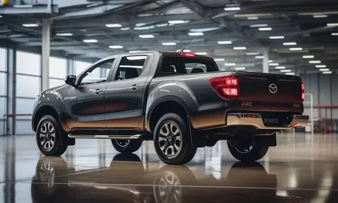 ‘Vua bán tải’ cạnh tranh Ford Ranger lộ diện thiết kế cực ‘khủng’, trang bị ‘ăn đứt’ Hilux và Triton