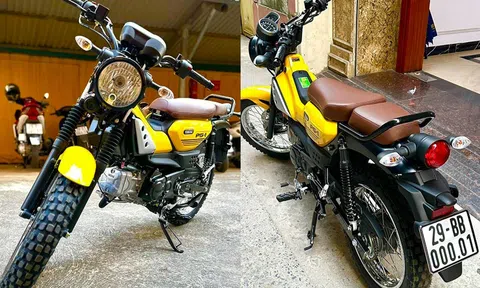 Chi tiết chiếc Yamaha PG-1 biển số ‘độc nhất’ Hà Nội: Chủ xe hé lộ điểm đặc biệt trùng hợp đến khó tin