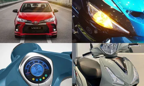 Tin xe hot cuối tuần: Honda ra mắt ‘tân binh’ xe số xịn như SH; Toyota Vios 2024 rục rịch trình làng