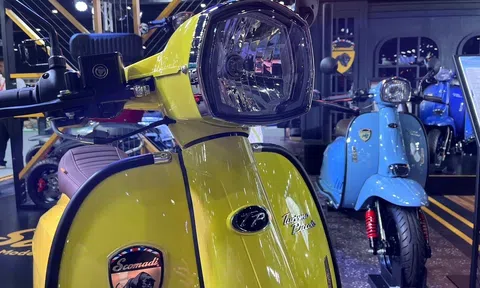 Ra mắt ‘vua xe ga’ cạnh tranh Honda SH giá 76 triệu đồng, thiết kế đẹp như Vespa, trang bị cực xịn