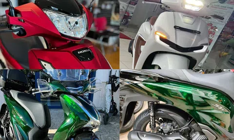 Mở bán 3 mẫu xe máy Honda mới vừa về Việt Nam: Có Honda SH màu siêu hiếm và ‘vua xe số’ xịn hơn Future