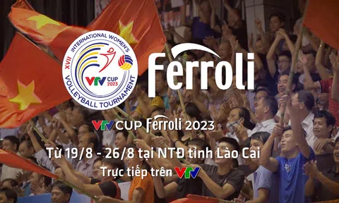 VTV2, VTV5 trực tiếp bóng chuyền VTV Cup 2023 ngày 26/8