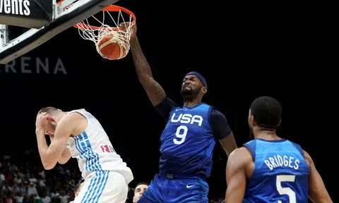 Vượt qua Hy Lạp, ĐT bóng rổ Mỹ hiên ngang vào vòng loại trực tiếp FIBA World Cup 2023