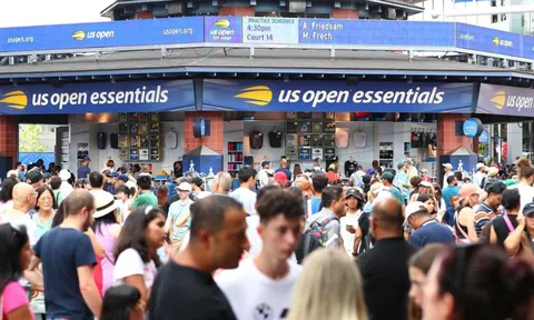 Tuần lễ dành cho người hâm mộ tại US Open 2023 lập kỷ lục mới với lượng khách 'khủng'