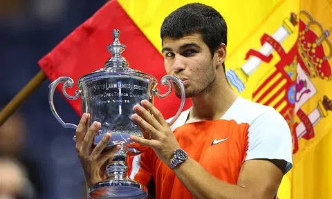 Carlos Alcaraz tự tin trước áp lực bảo vệ 'ngai vàng' tại giải quần vợt US Open 2023