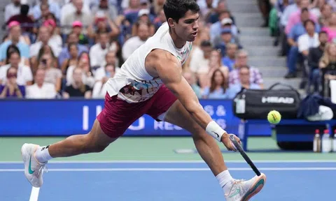 Đối thủ bỏ cuộc, hạt giống số 1 Carlos Alcaraz đi tiếp tại giải quần vợt US Open 2023