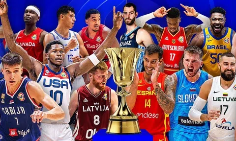 Xác định 16 cái tên đi tiếp tại giải FIBA World Cup bóng rổ nam 2023