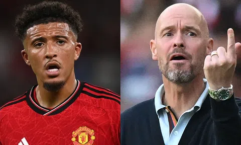 Ten Hag chính thức lên tiếng về Sancho, tình hình vẫn 'căng như dây đàn'