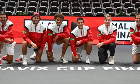 Các thành viên tuyển quần vợt Canada tiếp tục "cày" giải sau vòng bảng Davis Cup 2023