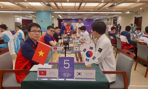 Cờ vua Việt Nam chia hai nửa buồn vui trong ngày thi đấu hôm nay ASIAD 19