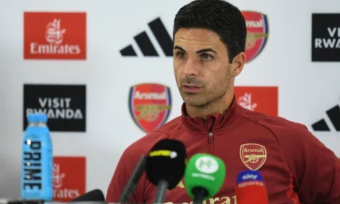 Trắng tay tại Pháp, Arteta mất luôn 'Messi Anh Quốc' trước đại chiến với Man City?