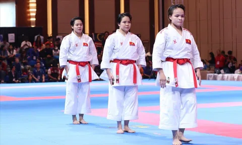 Karate Việt Nam đứng trước cơ hội lập cú đúp HCV ASIAD 19