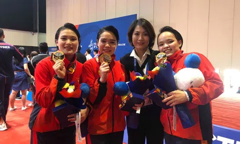 Karata Việt Nam nhận thưởng sau thành tích HCV ASIAD 19