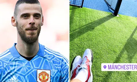 Tiếp sức MU, De Gea quay trở lại Manchester