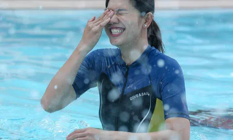 Ánh Viên rạng rỡ trong ngày tốt nghiệp đại học