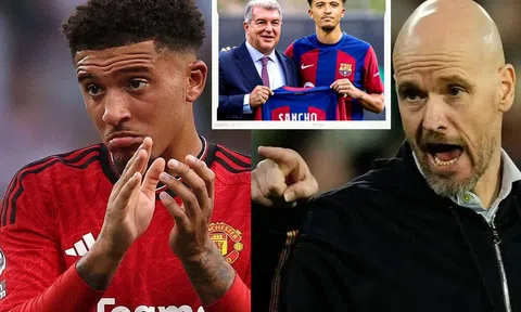 Xin lỗi muộn màng, Erik ten Hag ấn định tương lai Sancho tại MU?