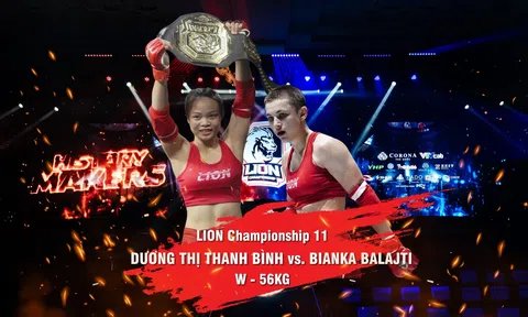 "Bùng nổ" LION Championship 11: Lộ diện trận tranh đai vô địch thứ 3