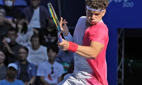 Lịch thi đấu tennis hôm nay 21/10: Tâm điểm Ben Shelton - Marcos Giron