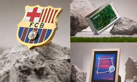 Từ kim cương, trang sức tới cỏ sân: Barca tận thu từ sân Camp Nou khiến fan cười bò