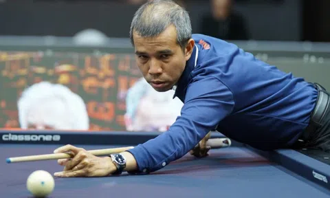 Bảo chứng sức mạnh, Trần Quyết Chiến thẳng tiến vào vòng knock-out World Cup carom 3 băng 2023