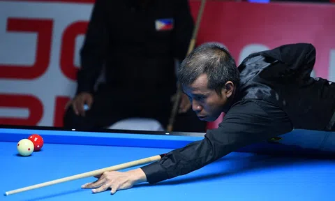 Đối thủ thăng hoa, Quyết Chiến dừng bước vòng 1/8 World Cup carom 3 băng 2023