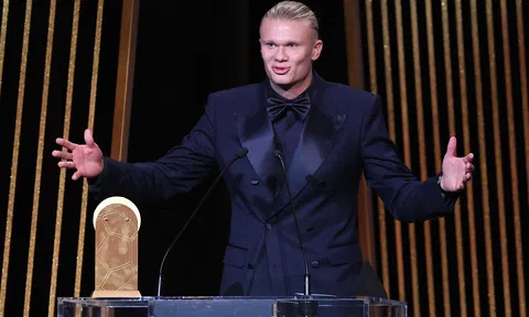 Erling Haaland giành Quả Bóng Bạc 2023
