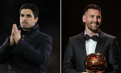 Mikel Arteta tuyên bố sự thật 'không thể khác được' về Lionel Messi