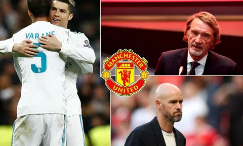 Chuyển nhượng tối 4/11: Ronaldo đón cạ cứng Real, Sir Jim Ratcliffe thay thế Ten Hag?