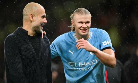Pep Guardiola chính thức lên tiếng về quyết định cho Haaland rời sân
