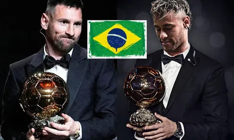 Chạnh lòng Neymar, đoạt QBV 2023 Messi được tổng thống Brazil khen hết lời