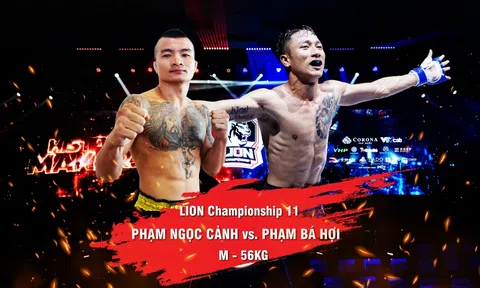 LION Championship 11: Nhà vô địch Kickboxing SEA Games 30 trở lại, sẵn sàng phục thù