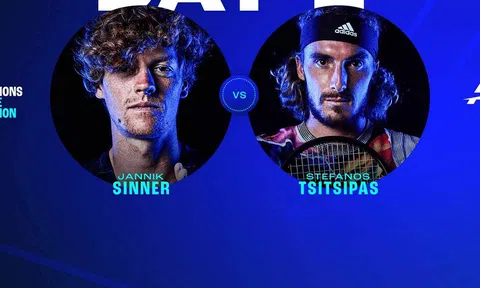 Lịch thi đấu tennis 12/11: ATP Finals 2023 chính thức khởi tranh